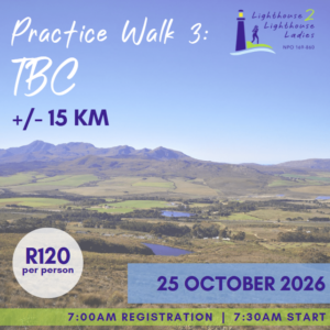 Practice Walk 3 (2026) - 25 October 2026